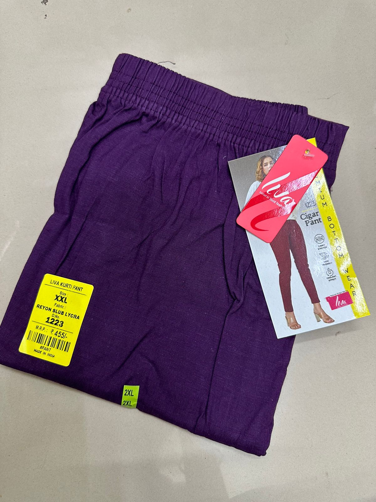 Kurti Pant Violet N24